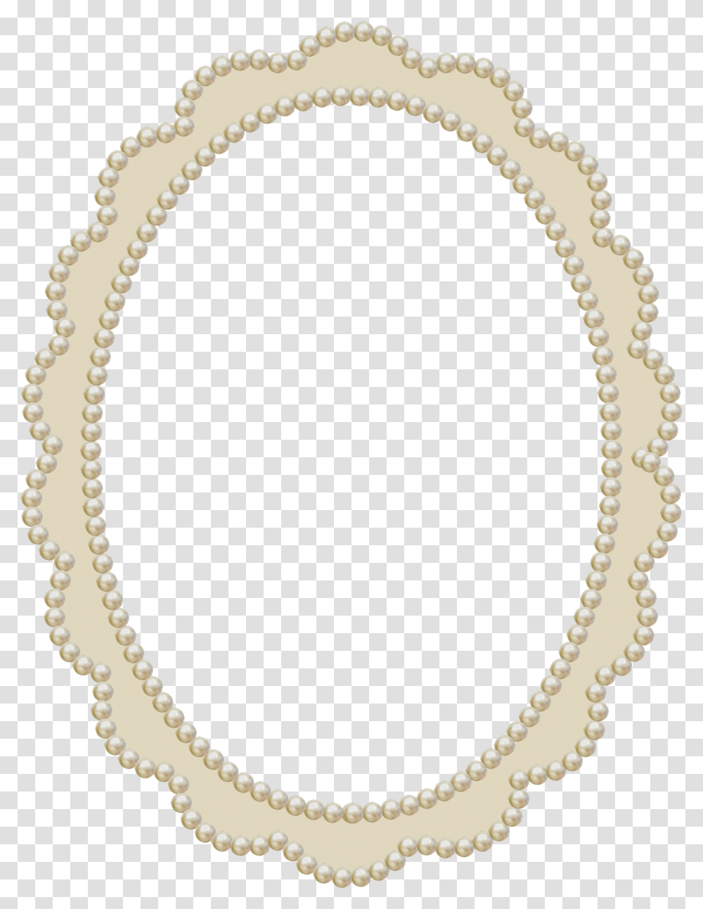 Pearl Frame Royalty Free Library Pearl, Oval, Necklace, Jewelry, Accessories Transparent Png