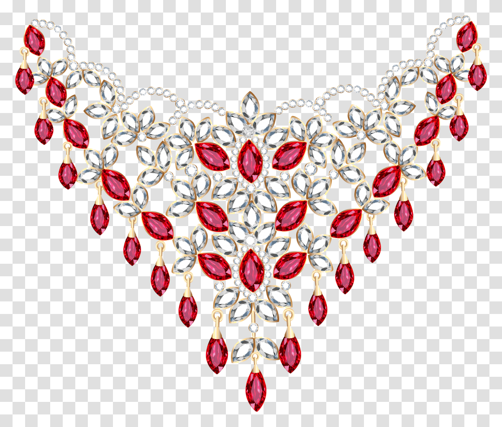 Pearl Necklace Clipart Complex Jewelry Background Transparent Png