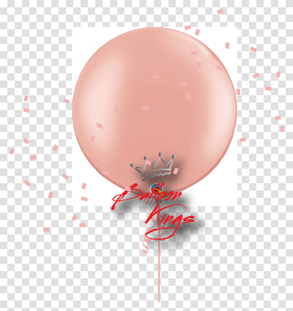 Pearl Rose Gold Gold And Pink Balloon, Graphics, Art, Paper, Plot Transparent Png