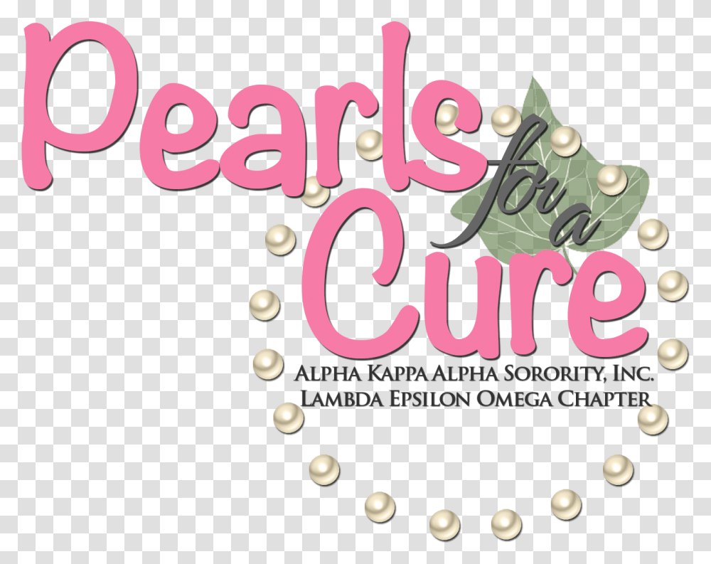 Pearls Fora Cure Logo Graphic Design, Plant, Bazaar Transparent Png