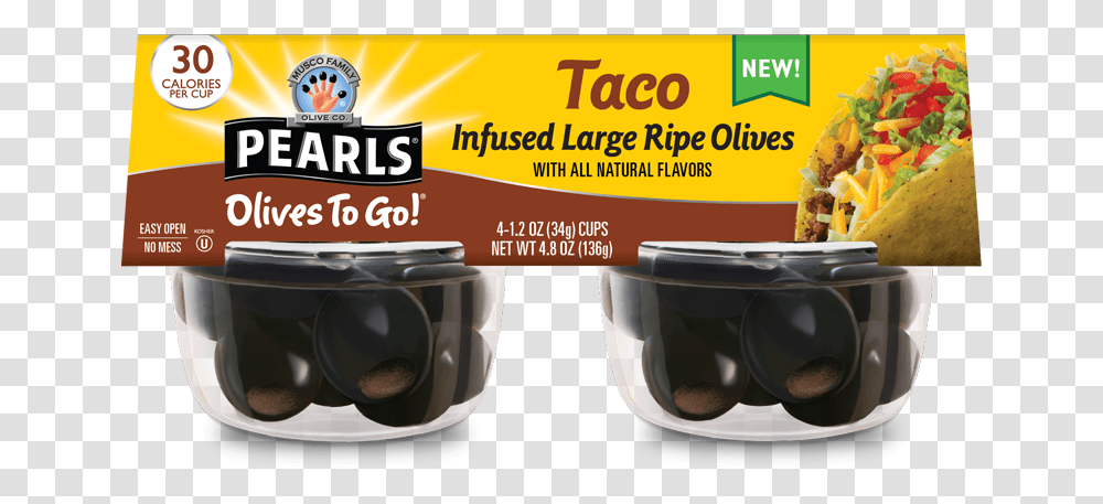 Pearls Olives To Go Taco, Bowl, Apparel, Helmet Transparent Png