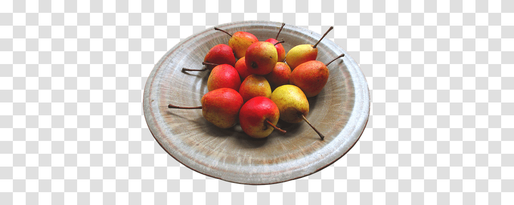 Pears Food, Plant, Fruit, Dish Transparent Png