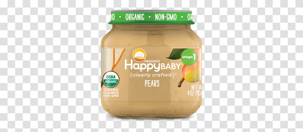 PearsClass Fotorama Img Happy Baby Stage 1 Jar Clearly Crafted, Food, Mayonnaise, Peanut Butter, Box Transparent Png