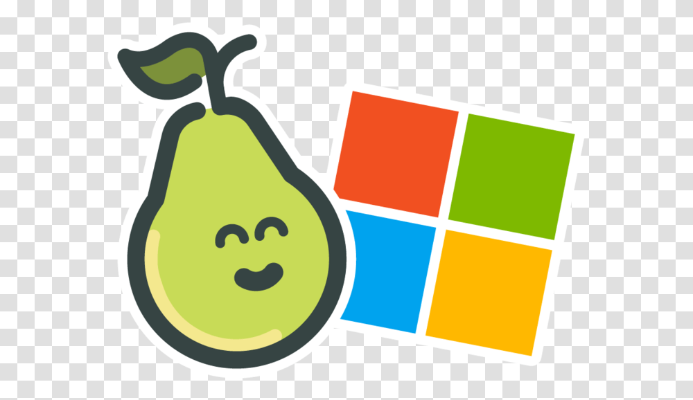 Peary V2 Msft 01 Pear Deck, Plant, Fruit, Food Transparent Png