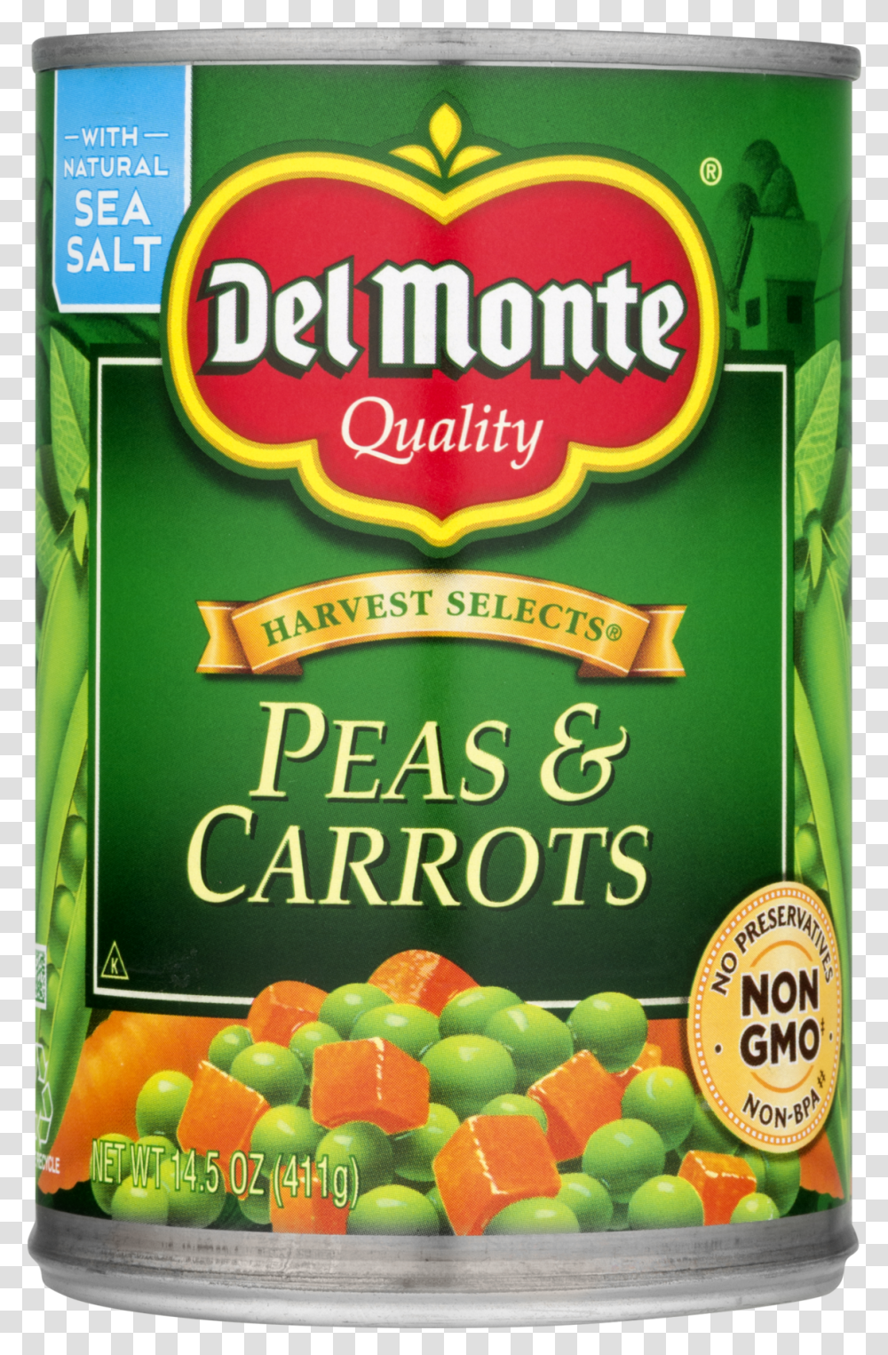 Peas And Carrots Can Transparent Png