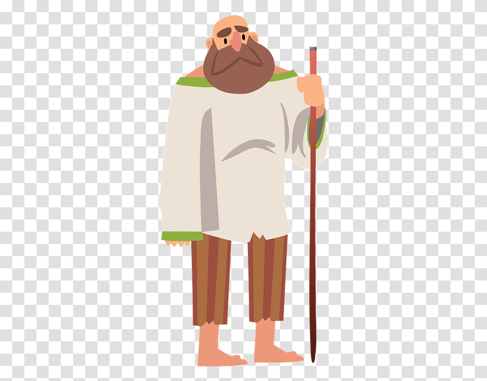 Peasant Farmer Man Free Vector Graphic On Pixabay Cartoon Medieval Peasants, Clothing, Cross, Sleeve, Crowd Transparent Png