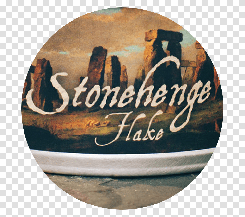 Pease Stonehnge Flake Label, Word, Birthday Cake, Astronomy Transparent Png