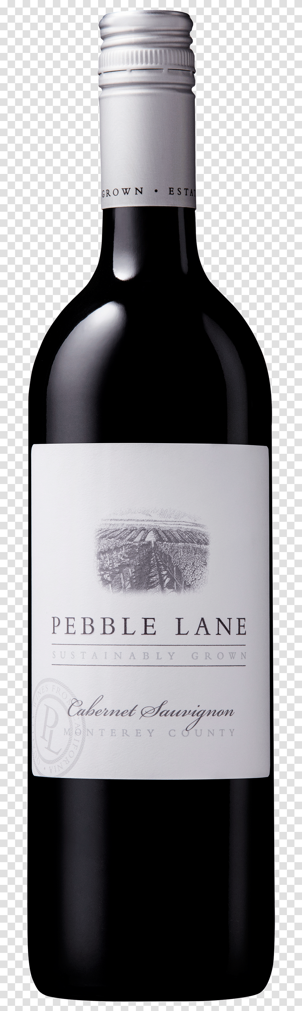Pebble Lane Red Wine, Alcohol, Beverage, Drink, Bottle Transparent Png