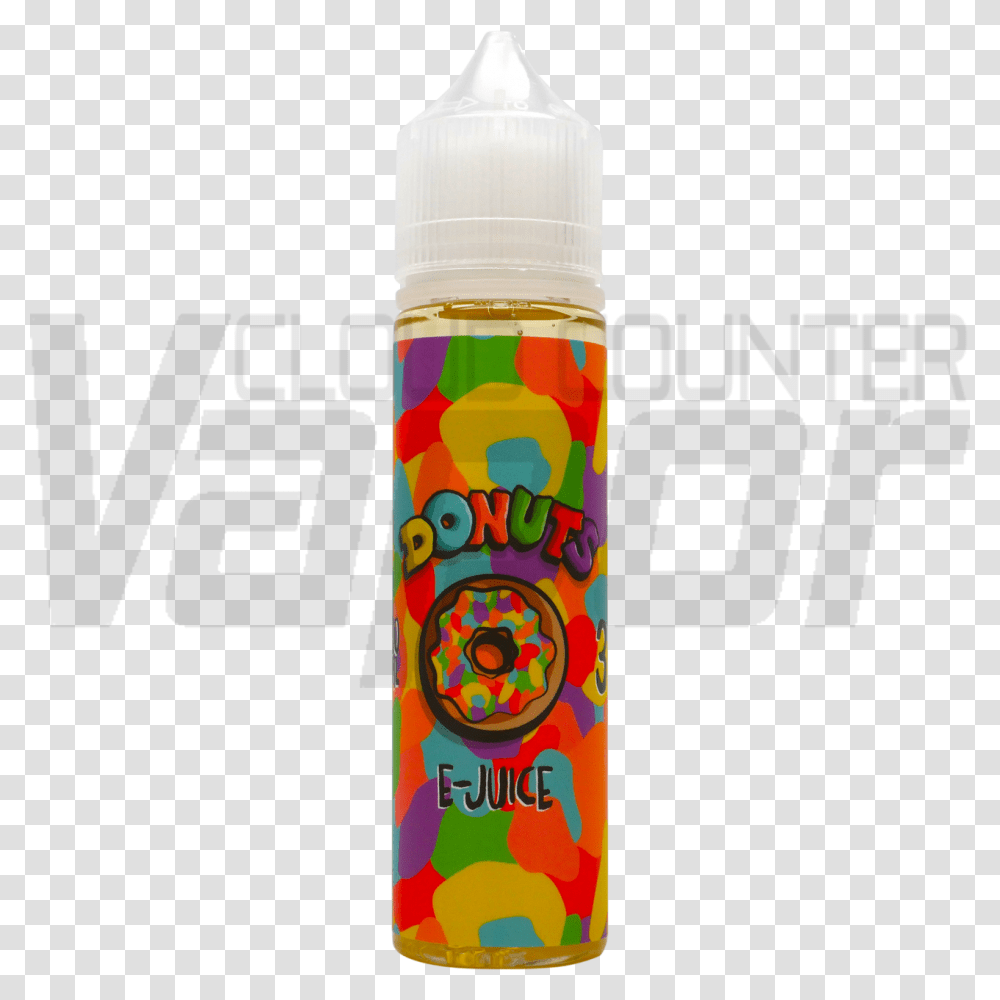 Pebbles Donuts Vape Juice, Bottle, Tin, Can, Spray Can Transparent Png