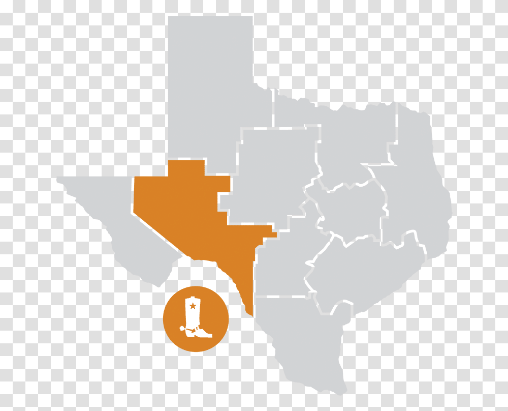 Pecos Trail Region Authentic Texas Language, Map, Diagram, Plot, Atlas Transparent Png