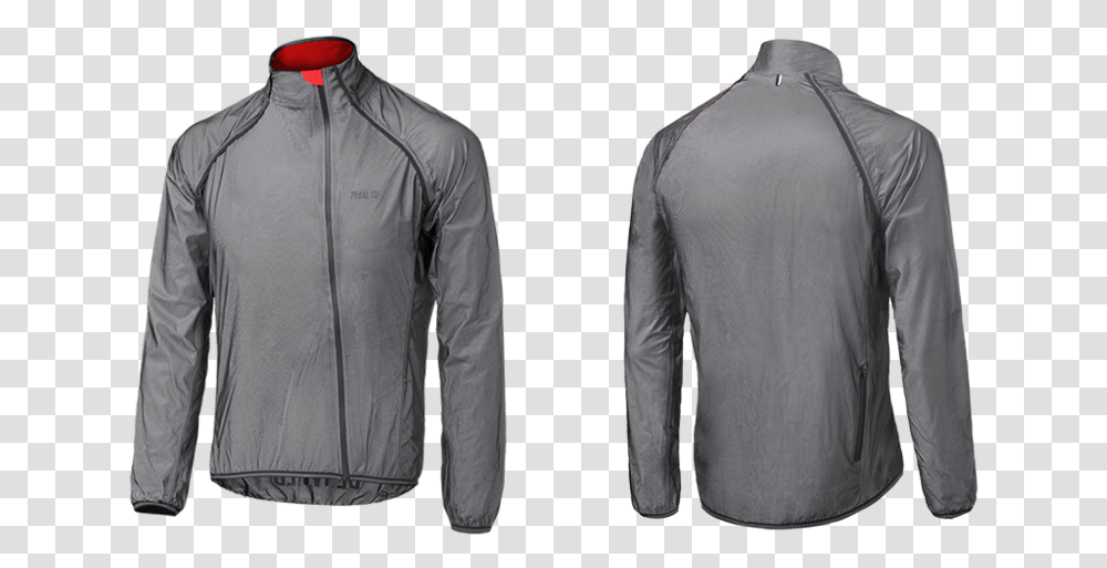 Pedaled Odyssey Best Waterproof Cycling Jacket Montreal Leather Jacket, Apparel, Coat, Person Transparent Png