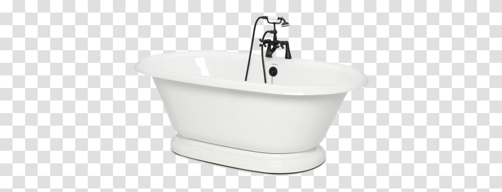 Pedestal Tubs Bathtub, Sink, Indoors Transparent Png