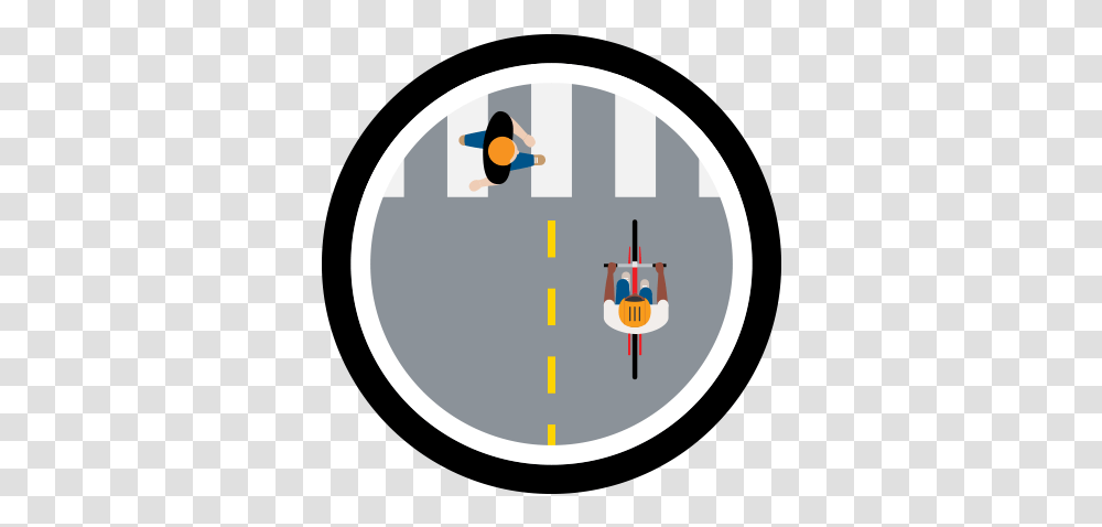 Pedestrian Crossing Image Circle, Leisure Activities, Working Out, Sport, Exercise Transparent Png