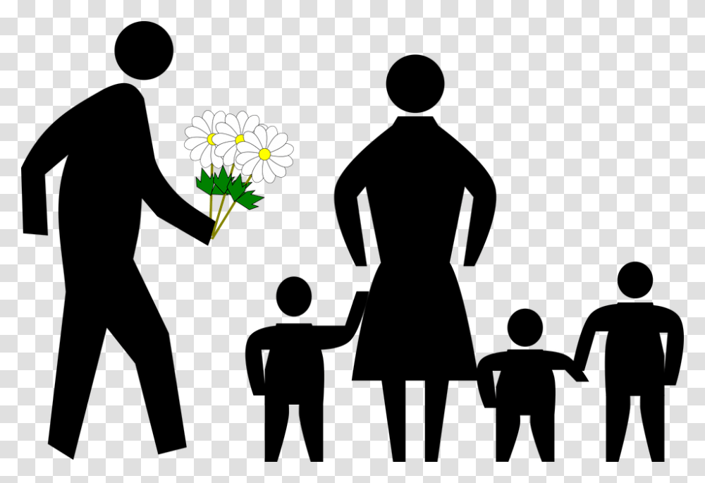 Pedestrian Mothers Day Acrophobia Clipart, Plant, Daisy, Flower, Daisies Transparent Png