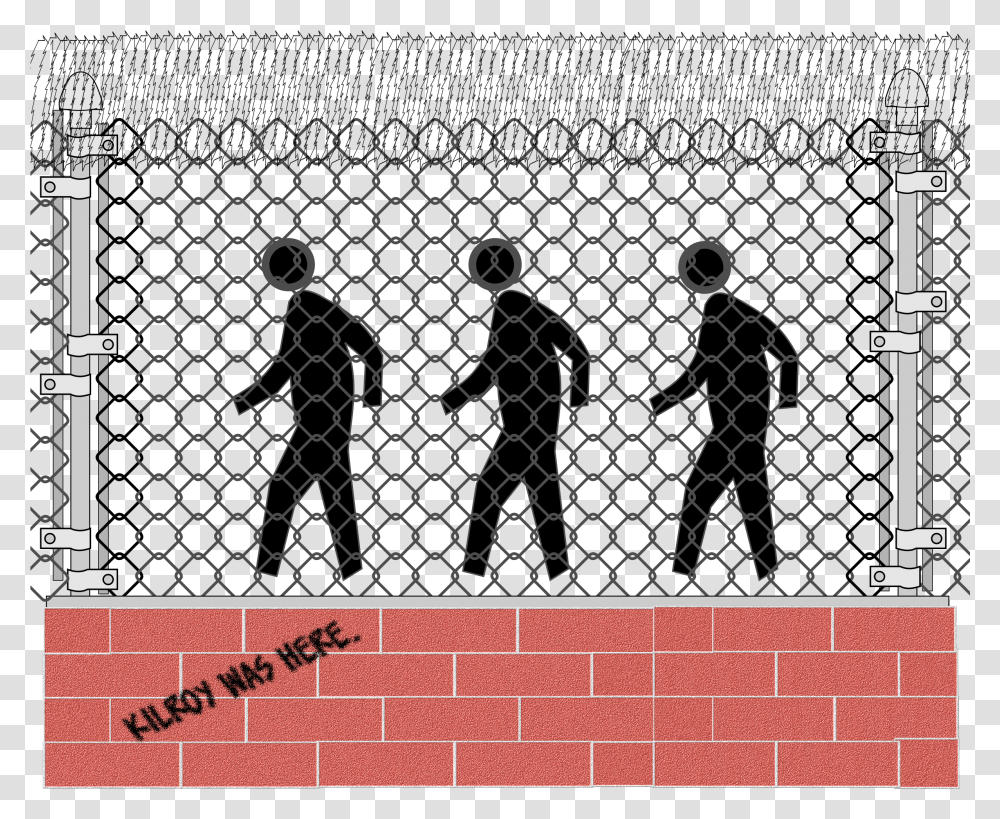 Pedestrian Penology Clip Arts Three In Prison Clipart, Brick, Label, Rug Transparent Png