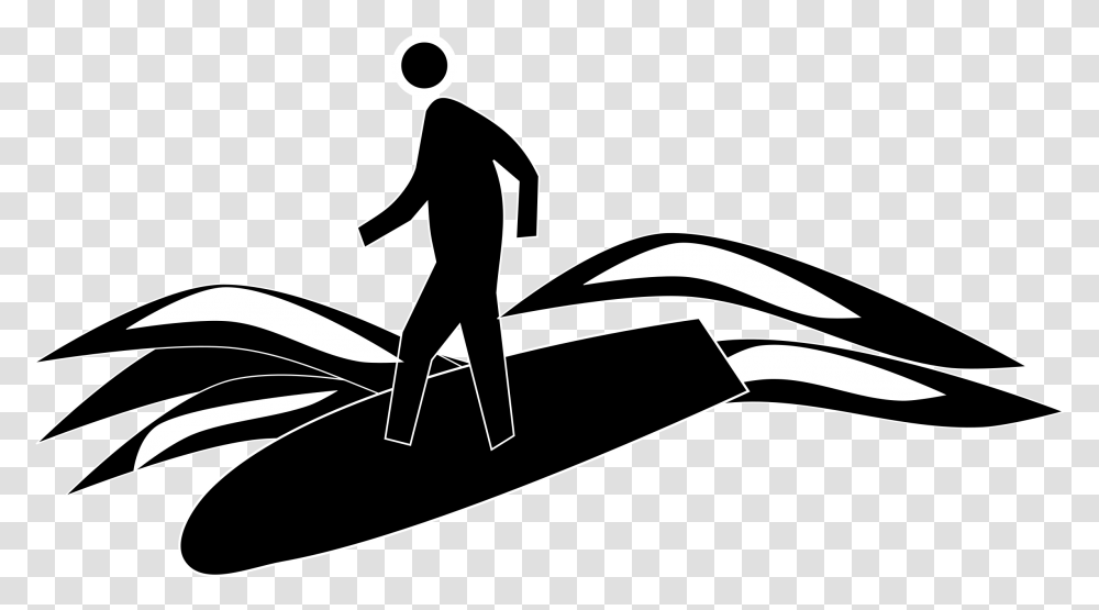 Pedestrian Surfer Icons, Hammer, Tool, Silhouette, Stencil Transparent Png