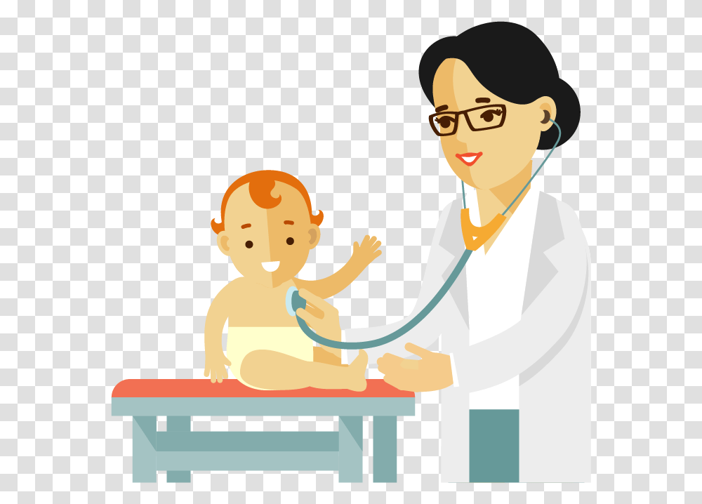 Pediatrician Doctor Clipart, Person, Human, Nurse Transparent Png