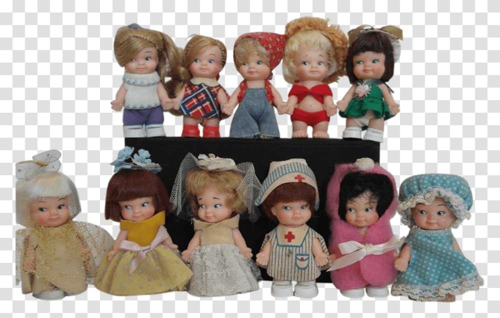Pee Wee Dolls, Toy, Person, Human Transparent Png