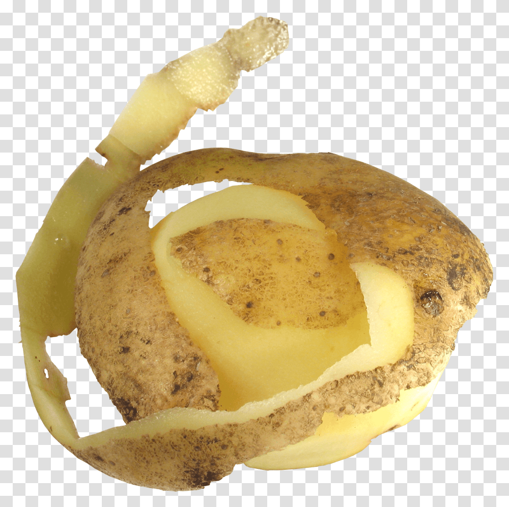 Peeled Potato Potato Peel No Background, Egg, Food, Plant, Bun Transparent Png