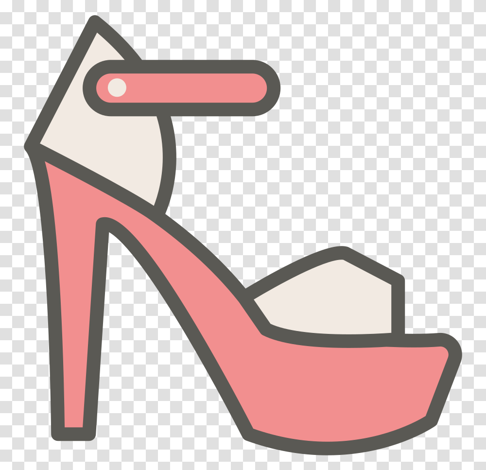 Peep Toe Pump Icon Icon Peep Toe, Clothing, Apparel, Footwear, Shoe Transparent Png