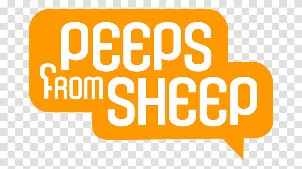 Peeps From Sheep, Plant, Word, Icing Transparent Png
