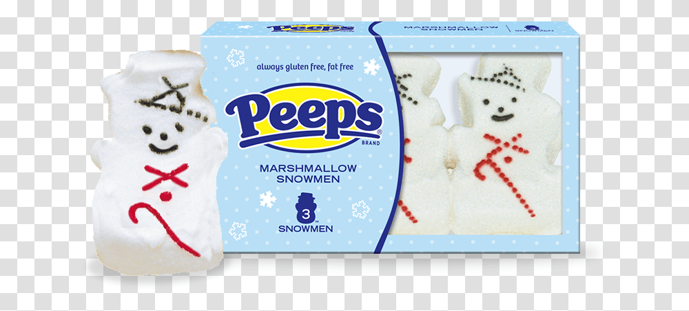 Peeps Snowman, Outdoors, Nature, Diaper, Food Transparent Png
