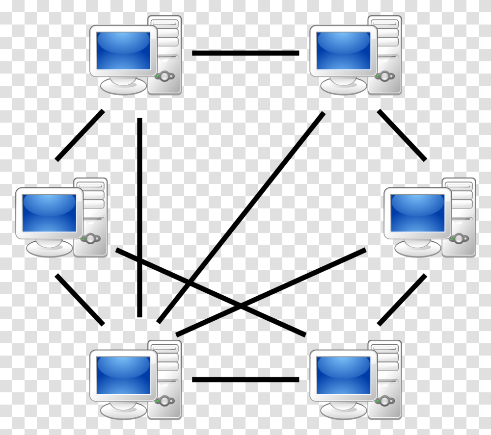 Peer To Peer Nodes, Computer, Electronics, Network, Screen Transparent Png