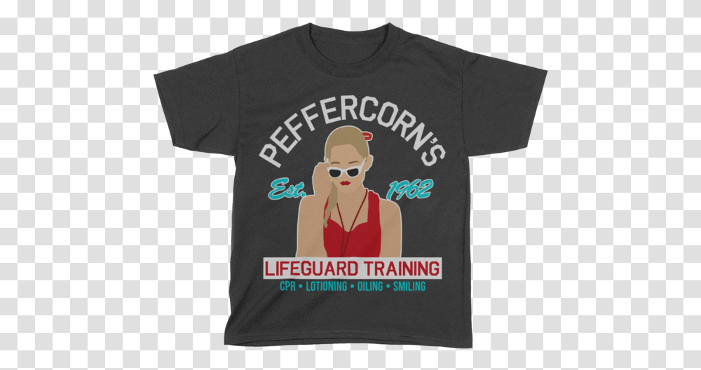 Peffercorns Lifeguard Training Cartoon, Apparel, T-Shirt, Cushion Transparent Png