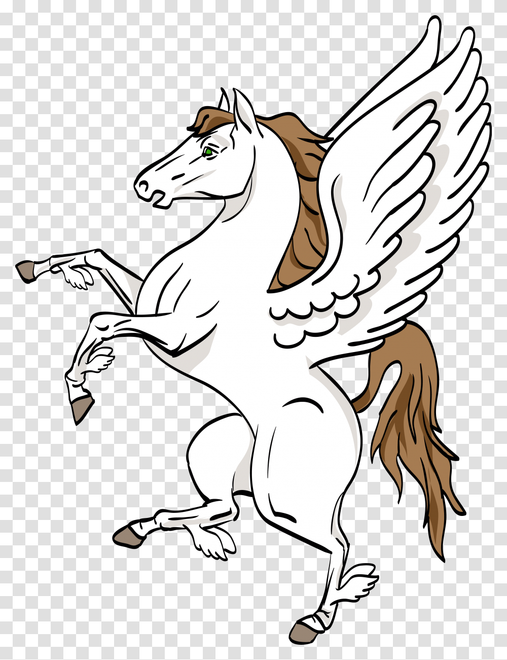 Pegasus Coat Of Arms Meaning Clipart Coat Of Arms Pegasus, Dragon Transparent Png