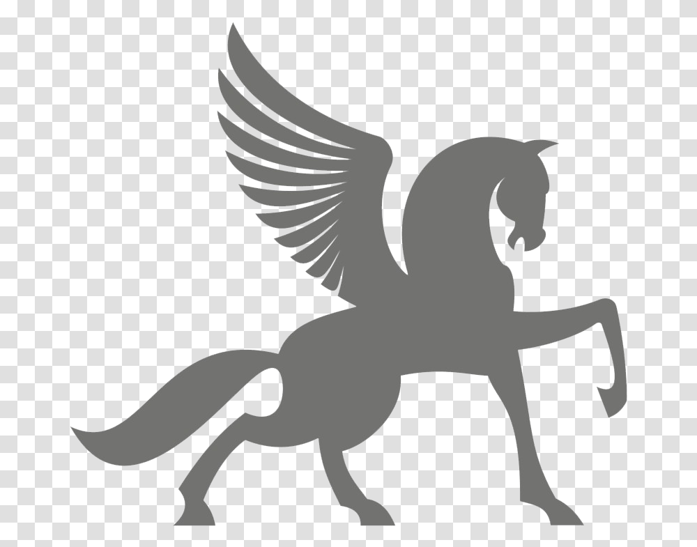 Pegasus Free Download Heraldic Animals, Silhouette, Stencil, Person, Human Transparent Png