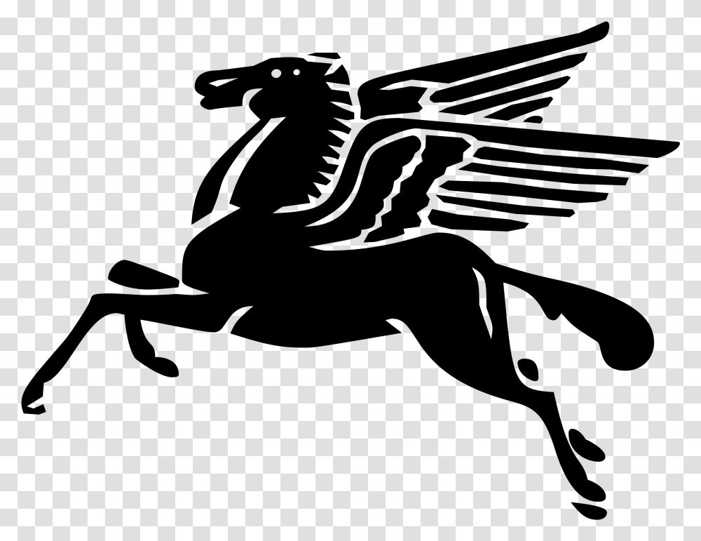 Pegasus Logo, Gray, World Of Warcraft Transparent Png