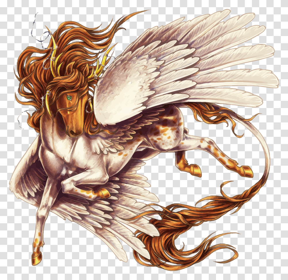 Pegasus Picture Mythical Creature Pegasus Fanart, Dragon, Bird, Animal, Sweets Transparent Png