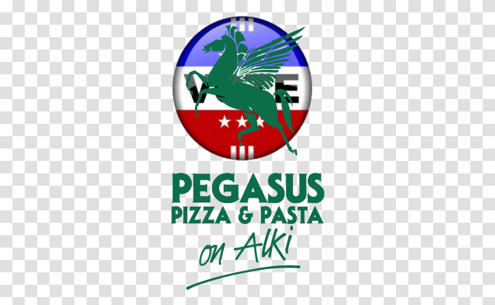 Pegasus Pizza Logo Logodix Language, Poster, Advertisement, Symbol, Trademark Transparent Png