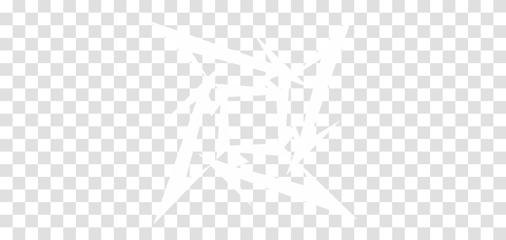 Pegatina Metallica Logo Metallica 4th Of July, Recycling Symbol, Star Symbol, Stencil Transparent Png