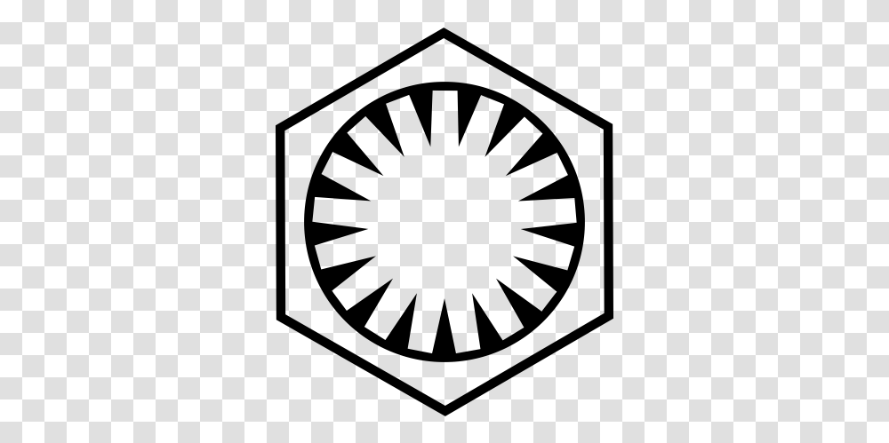 Pegatina Star Wras Primera Orden Star Wars First Order Logo, Gray, World Of Warcraft, Halo Transparent Png