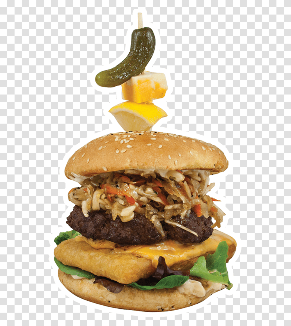 Pei Burger Love, Food Transparent Png