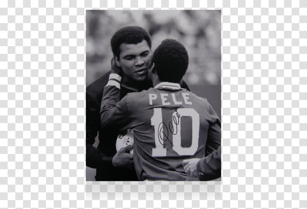 Pele Kissing Muhammad Ali, Person, People, Sport Transparent Png