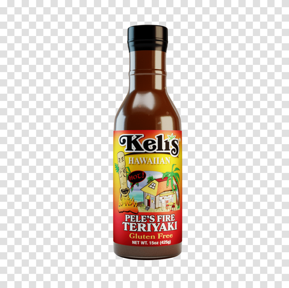 Peles Fire Sriracha Teriyaki Sauce Oz, Ketchup, Food, Bottle, Label Transparent Png