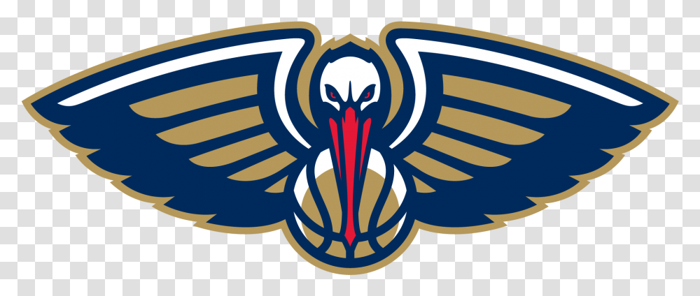 Pelicans Playoff Moments New Orleans Pelicans Logo, Emblem, Trademark Transparent Png