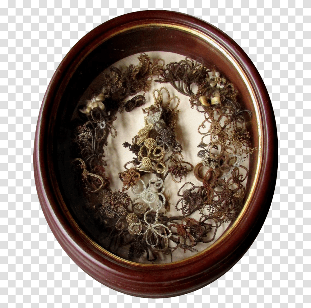 Pemberley Post - Jane Austen In Vermont Victorian Hair Wreath, Dish, Meal, Food, Pottery Transparent Png
