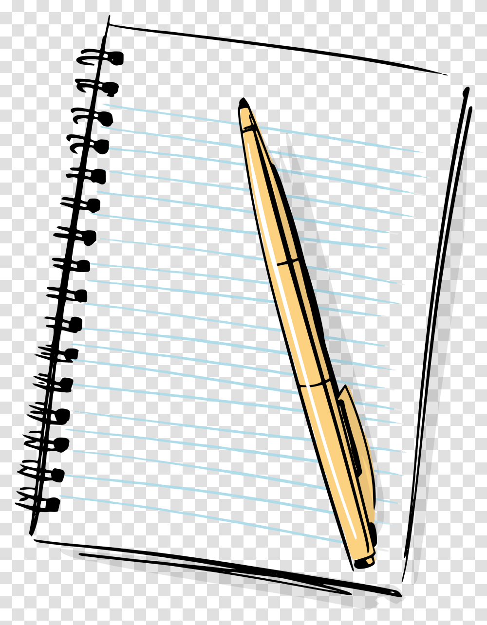 Pen And Notebook Clipart Pen And Paper Background, Electrical Device, Antenna, Staircase Transparent Png
