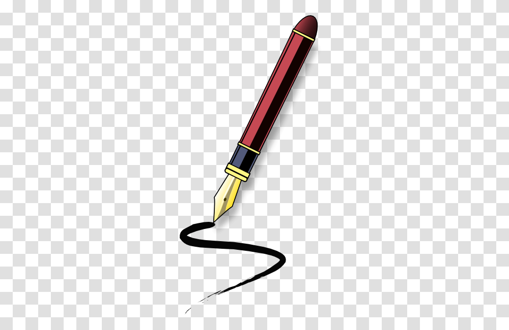 Pen Black And White Clipart, Fountain Pen, Baseball Bat, Team Sport, Sports Transparent Png