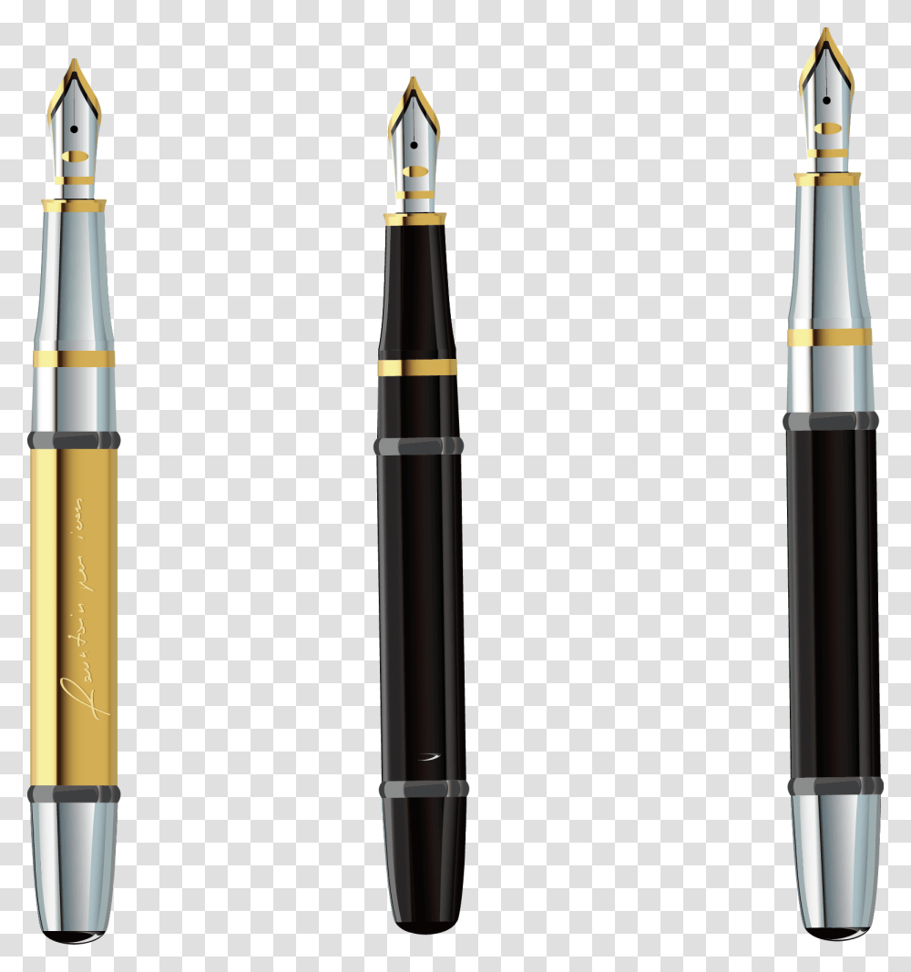 Pen Bullet, Fountain Pen Transparent Png