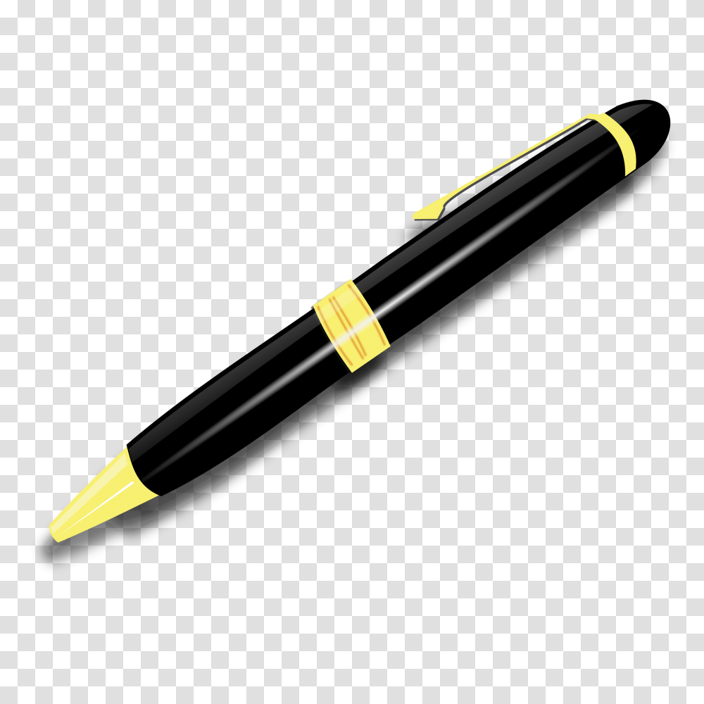 Pen Clip Art Free Black And White, Screwdriver, Tool, Fountain Pen Transparent Png