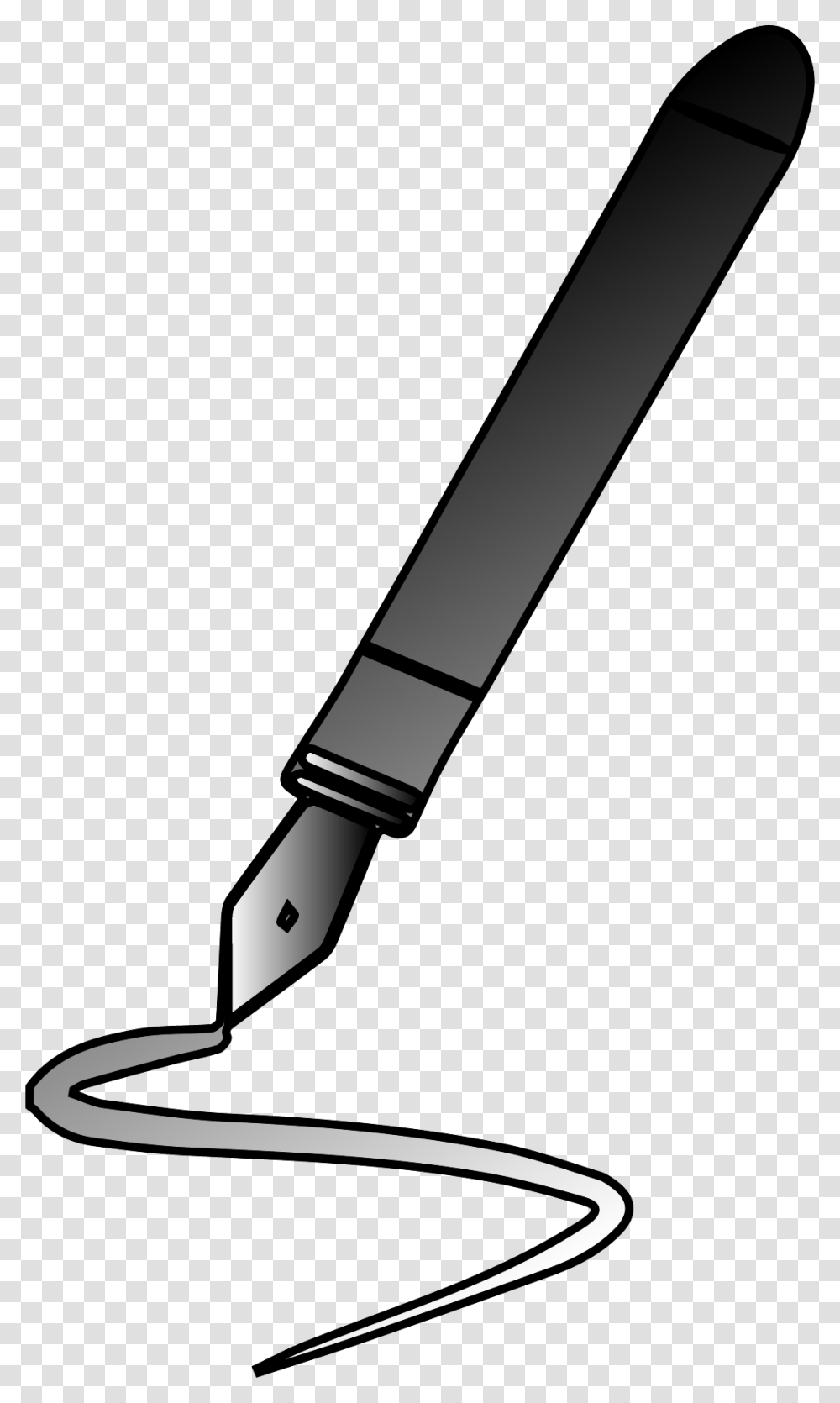 Pen Clipart Calligraphy Pen, Cutlery, Hoe, Tool, Fork Transparent Png