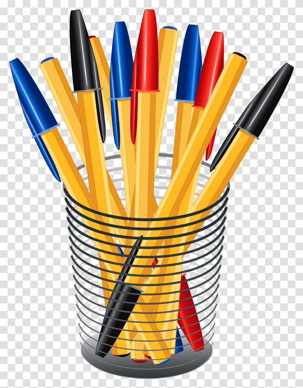 Pen Clipart Pen And Pencil, Cable, Wire, Brush, Tool Transparent Png
