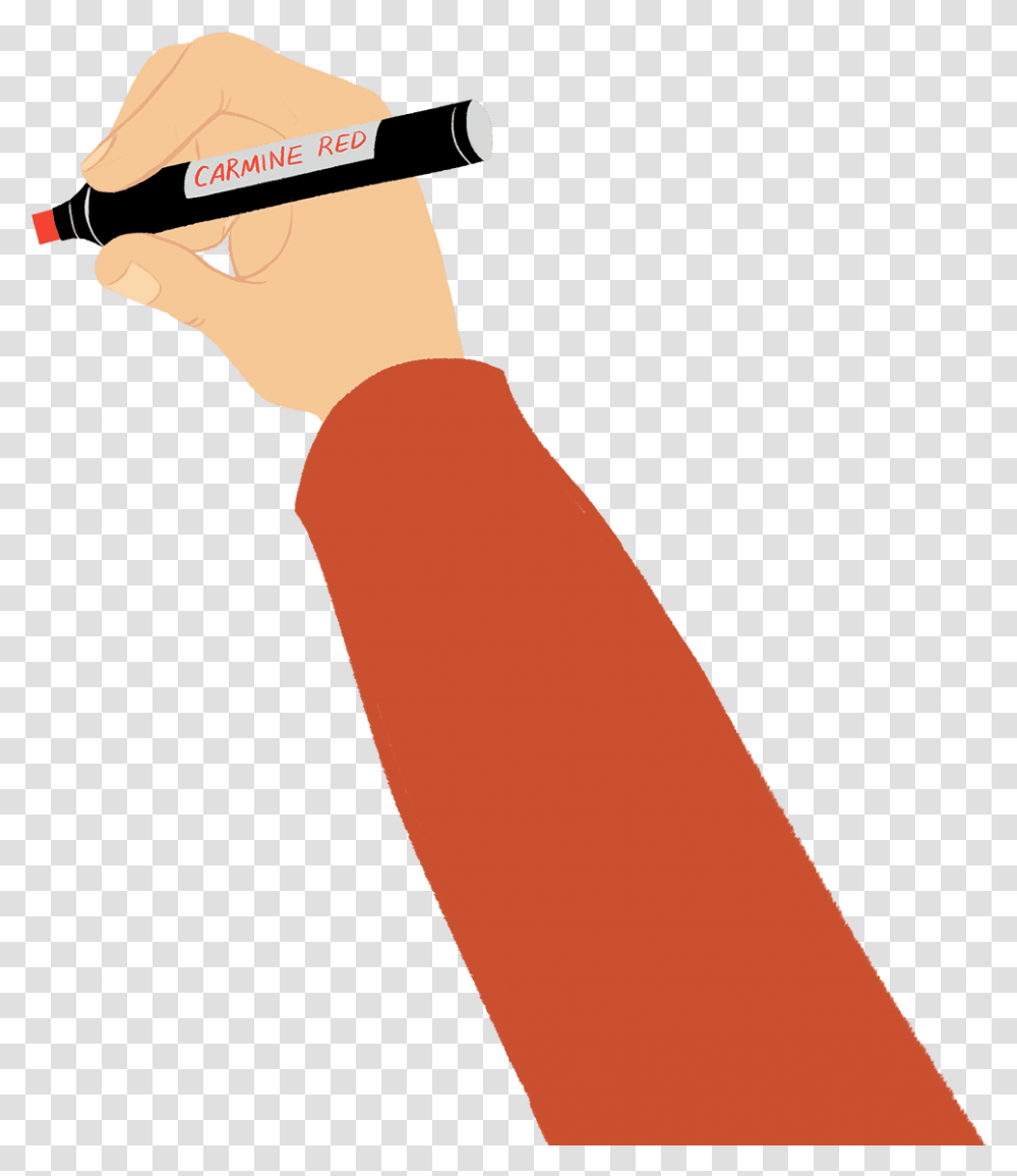 Pen In Hand, Tool, Brush, Can Opener Transparent Png