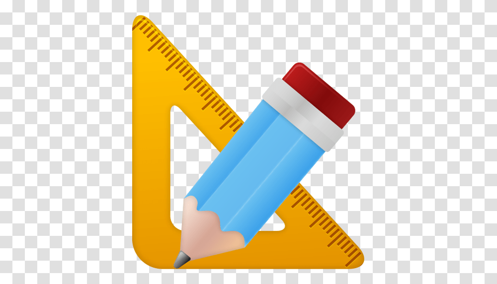 Pen Pencil Ruler Icon, Plot, Diagram Transparent Png