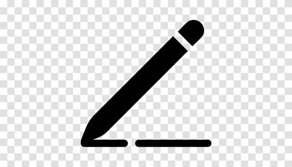 Pen School Supplies Write Icon With And Vector Format, Gray, World Of Warcraft Transparent Png