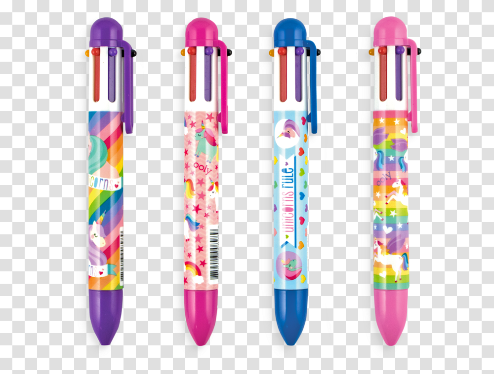 Pen With Different Colors Transparent Png